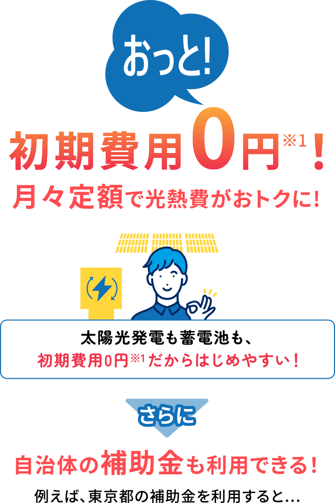 太陽光発電と蓄電池で電気代の削減と停電時の備えに｜TEPCOホーム
